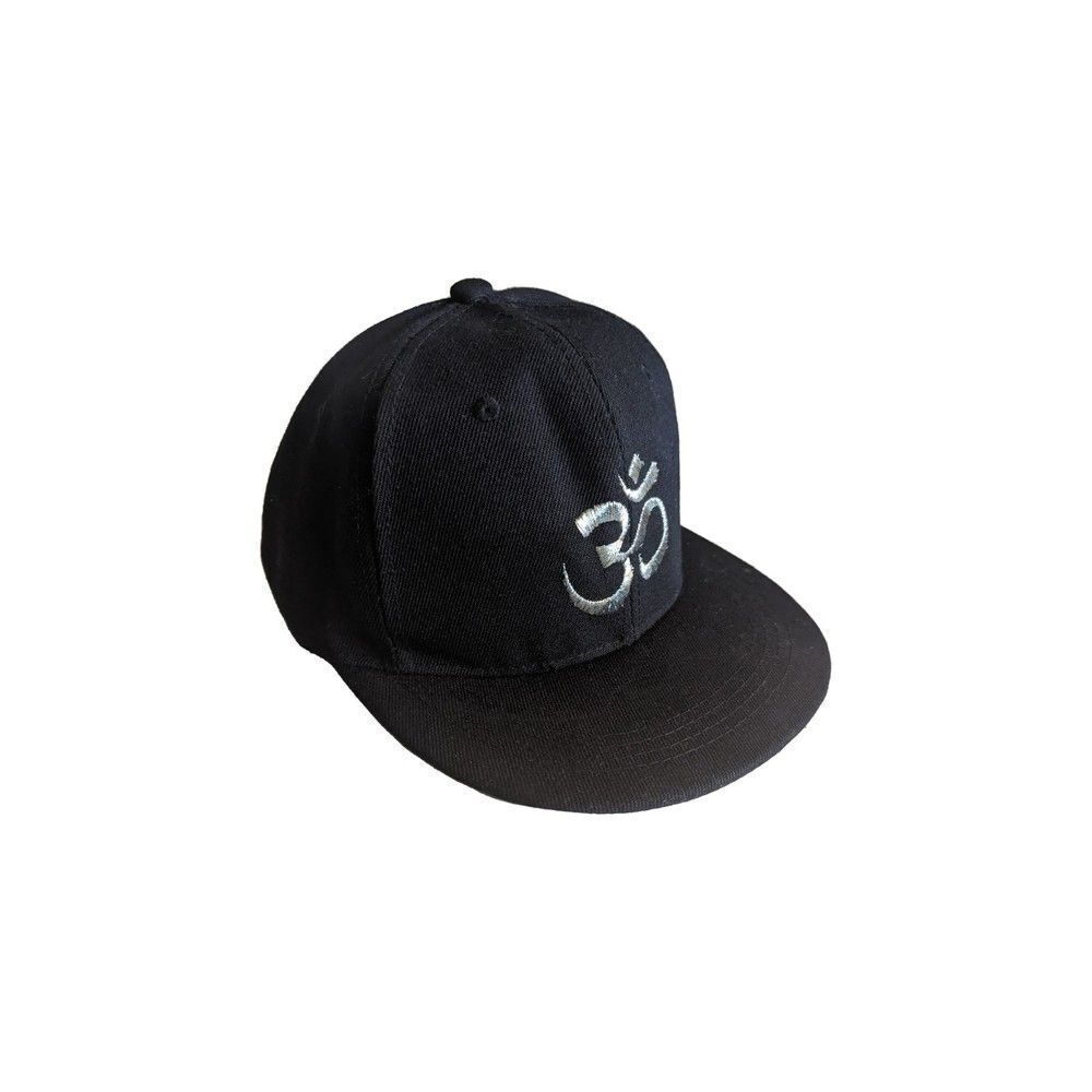 Brand New MysticโHarmony: Rainbow Om Snapback Hat, Embrace the Divine Spectrum